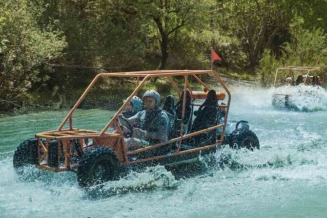 3 in 1 Rafting Buggy Safari and Zipline Adventure in Antalya - Short zipline rides for first-timers
