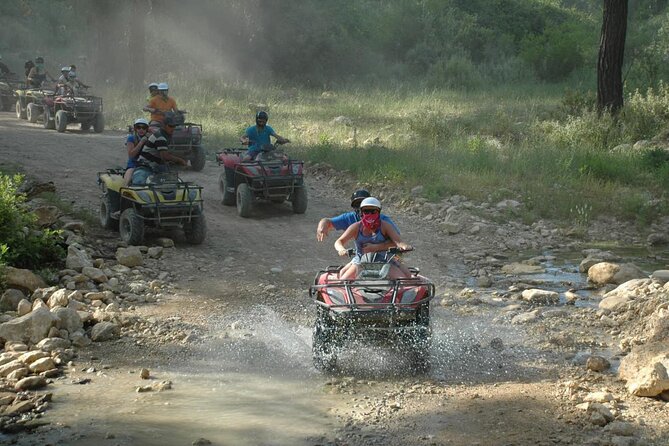 Alanya 3 in 1 Combo Full Day Tour Rafting Zipline Quad Bike - Lunch, drinks, and the real price