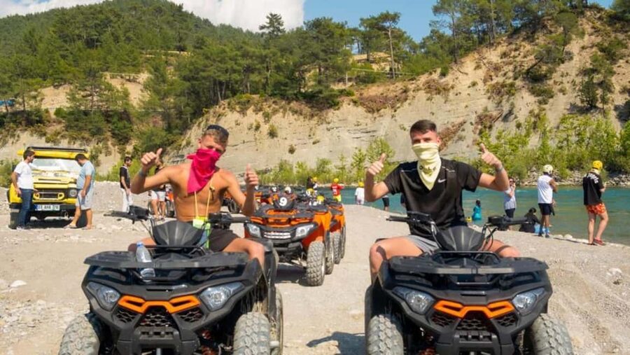 Alanya: 4X4 Quad Safari Tour in the Mountains - From Alanya hotels to the mountain tracks