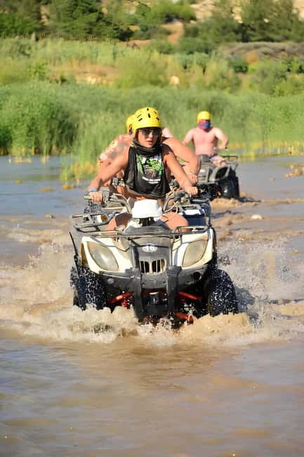 Alanya: 4X4 Quad Safari Tour in the Mountains - The mountain break beside an ice-cold river