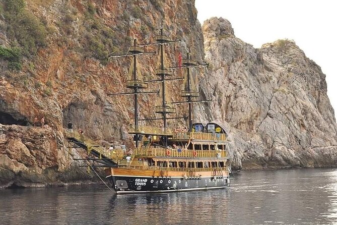 Alanya All Inclusive Pirate Boat Trip With Hotel Transfer - A pirate ship with real swimming space