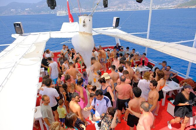 Alanya Boat Trip w/Unlimited Drinks & Lunch (Free Hotel Transfer) - Ulas Beach, lunch, and the practical side of the boat