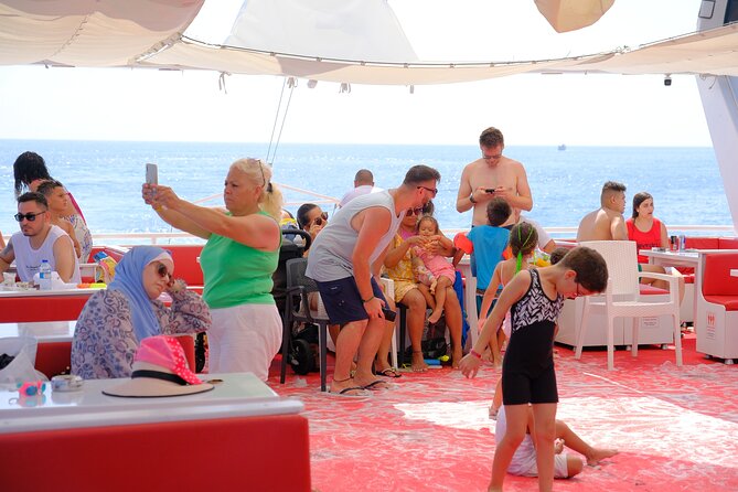 Alanya Boat Trip w/Unlimited Drinks & Lunch (Free Hotel Transfer) - Devil’s Cave and the final swim