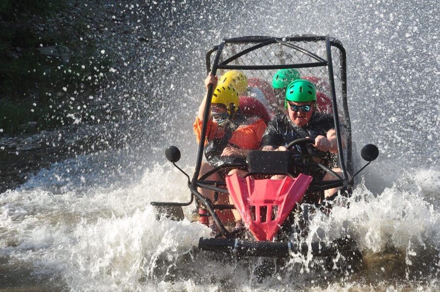 Alanya: Buggy Safari Excursion with Hotel Pickup - The mountain track: rocks, dust, and mud