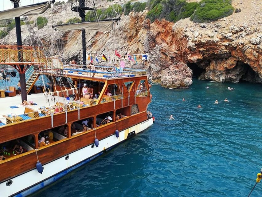 Alanya: Catamaran Boat Tour with Snorkeling and BBQ Lunch - How the five-hour schedule works