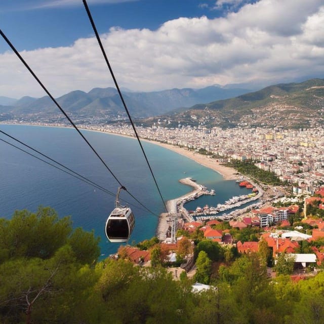 Alanya: City Tour with Cable Car and Damlatas Cave 3 in 1 - Cleopatra Beach, legends, and a useful photo stop