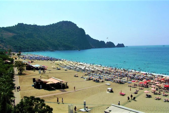Alanya City Tour with Cable Car , Castle and I Love Alanya Panorama - Kleopatra Beach offers a brief coastal pause