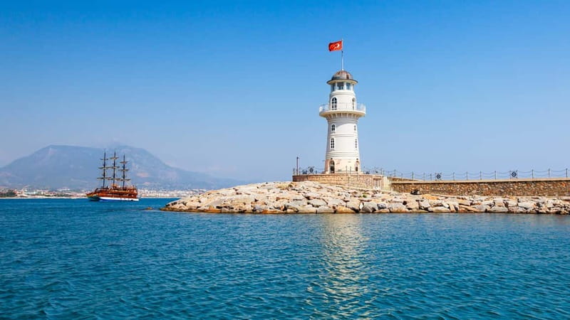 Alanya: Family-Friendly Catamaran Cruise with Castle Views - Swimming near Cleopatra Beach