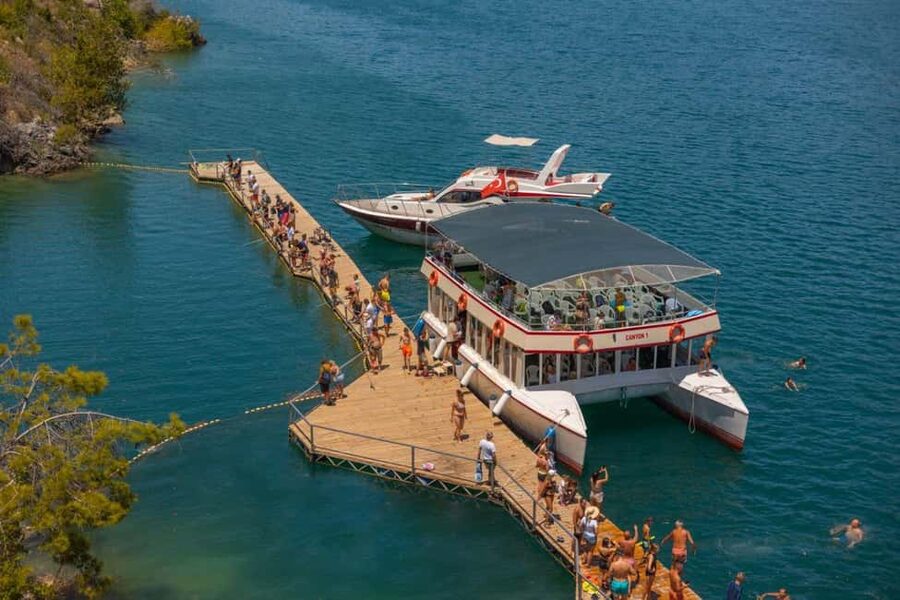 Alanya: Green Canyon Boat Tour with Lunch & Soft Drinks - What to bring for a comfortable day