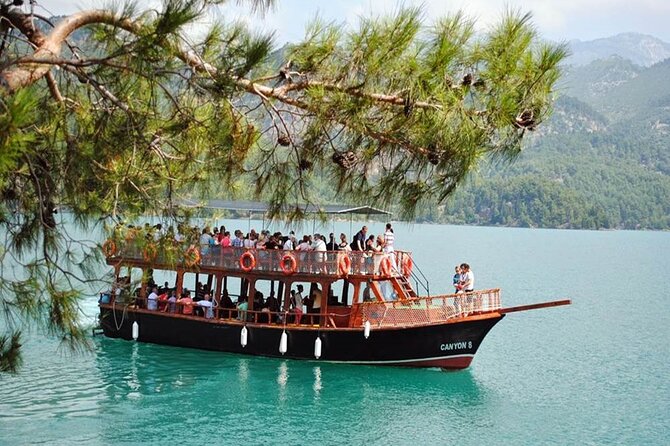 Alanya Green Canyon Boat Trip With Lunch & Unlimited Soft Drinks - Lunch beside the lake