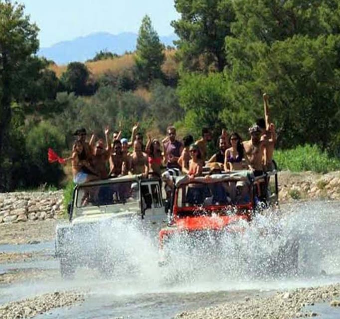 Alanya: Jeep Safari and Sapadere Canyon Tour with Lunch - Sapadere village and the souvenir stop