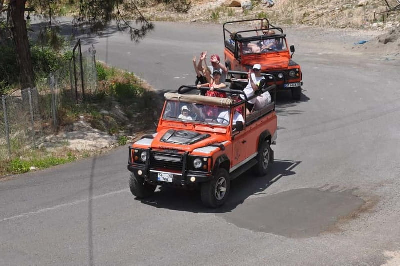 Alanya Jeep Safari: Dim Cave, River & Nature Adventure - Çamlıbel brings waterfalls and a waterslide