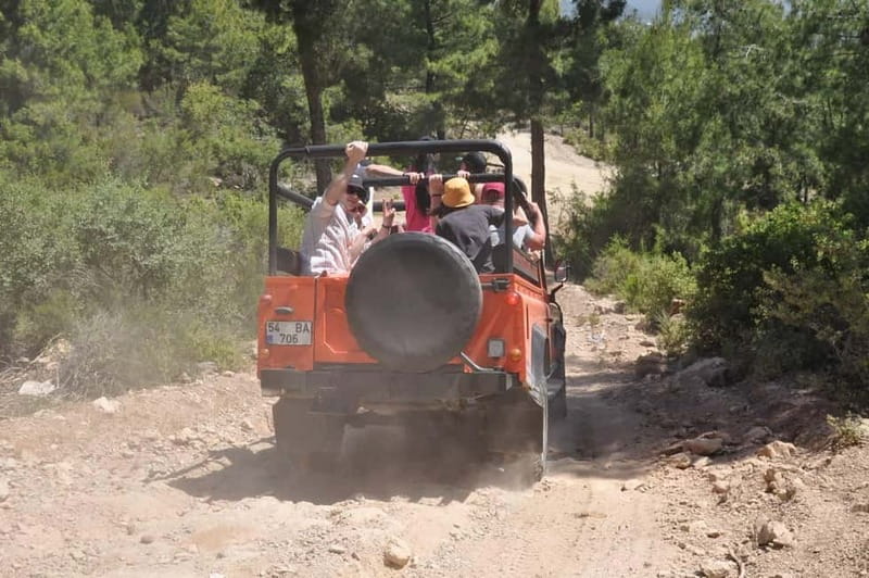 Alanya Jeep Safari: Dim Cave, River & Nature Adventure - A Turkish village market and seasonal fruit