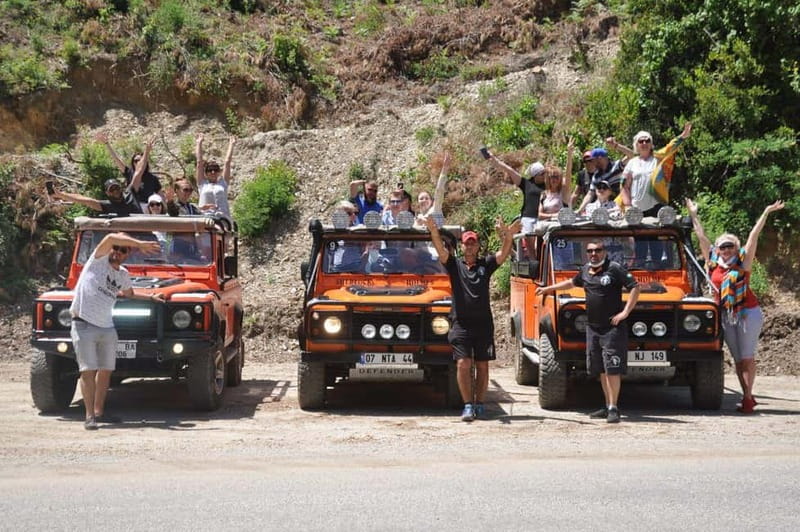 Alanya Jeep Safari: Dim Cave, River & Nature Adventure - The ride begins with Alanya views