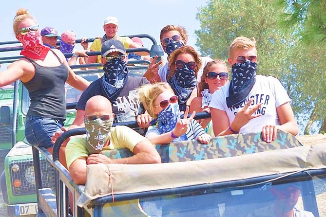 Alanya Jeep Safari with Dim River Lunch and Dim Cave - Water Fights, Music, and Mountain Views