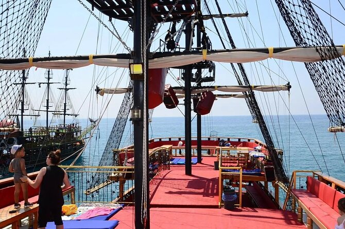 Alanya Pirate Boat Tour with Lunch, Soft Drinks & Transfer - Key things to know before boarding