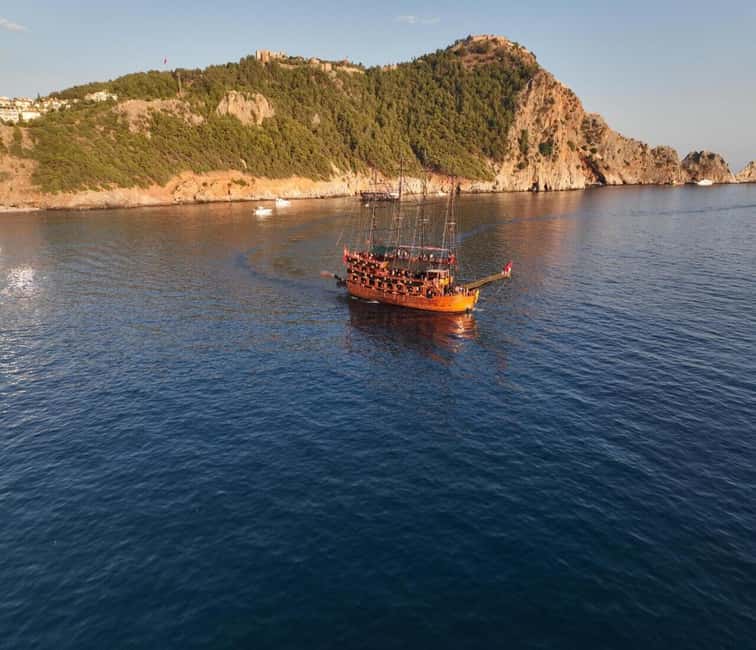 Alanya: Pirate Boat with Lunch and Unlimited Drinks - Setting sail from Alanya on a pirate ship