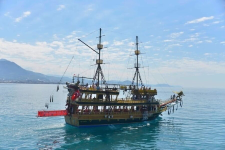 Alanya: Pirate Ship Cruise with Food and Swimming Stops - Understanding the $11 Price