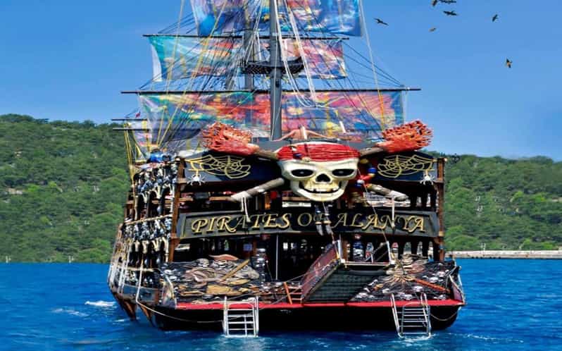 Alanya: Pirates of Alanya Boat Tour with Lunch and Drinks - Key points to know before you book