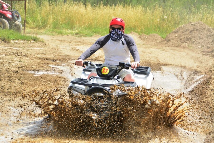 Alanya: Quad Bike Safari - From your hotel gate to the Alara River