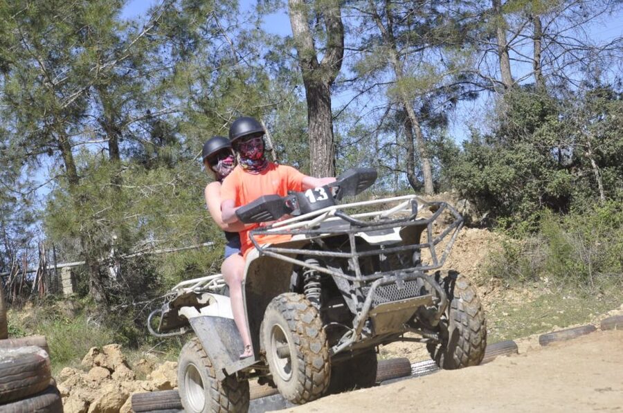 Alanya: Quad Safari Experience with Hotel Transfers - Getting wet is part of the deal