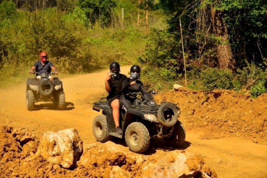 Alanya Quad Safari Tour 3 Hour - Cooling off at the river for 20 to 30 minutes