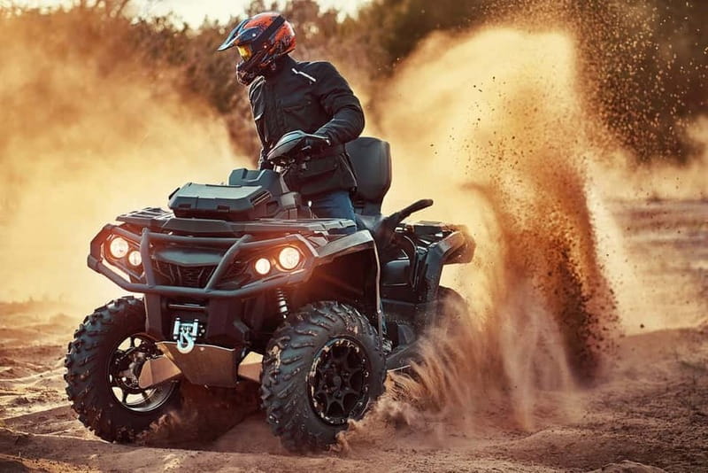 Alanya: Quad Safari Tour in the Taurus Mountains - Riding in a single-file group