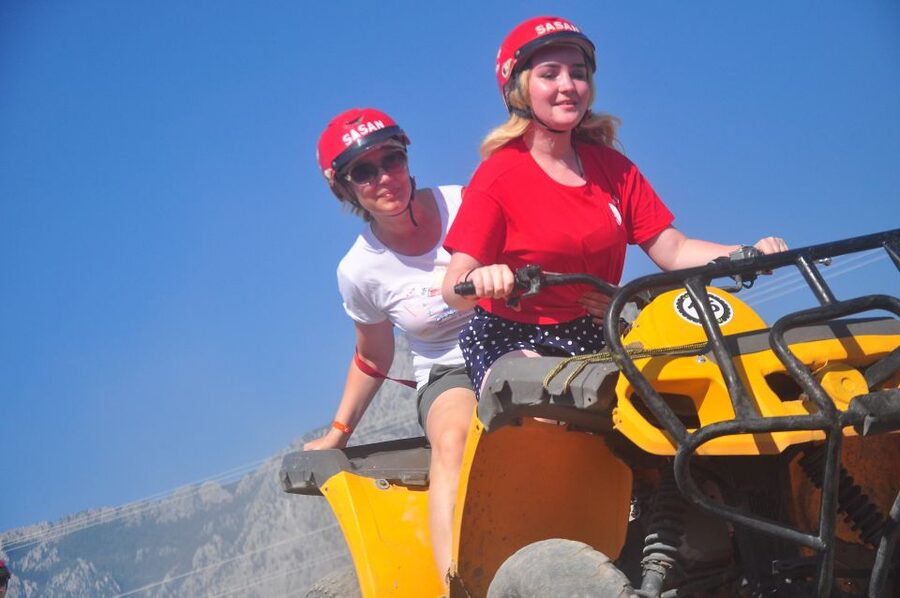 Alanya: Quad Safari with Hotel Pick-Up - The safety test before the main ride