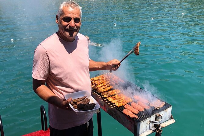 Alanya Relaxing Boat Tour with Lunch, Soft Drinks & Transfer - What the Alanya coast looks like from the boat