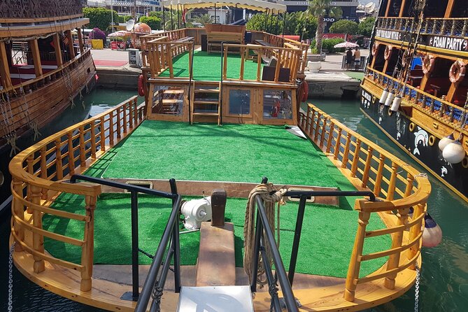 Alanya Relaxing Boat Tour with Lunch, Soft Drinks & Transfer - Four coastal swim stops