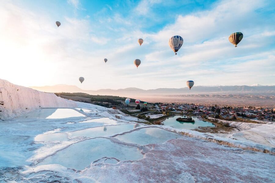 Alanya, Side, Antalya: Sunrise Balloon Tour in Pamukkale - Lunch and the long ride home