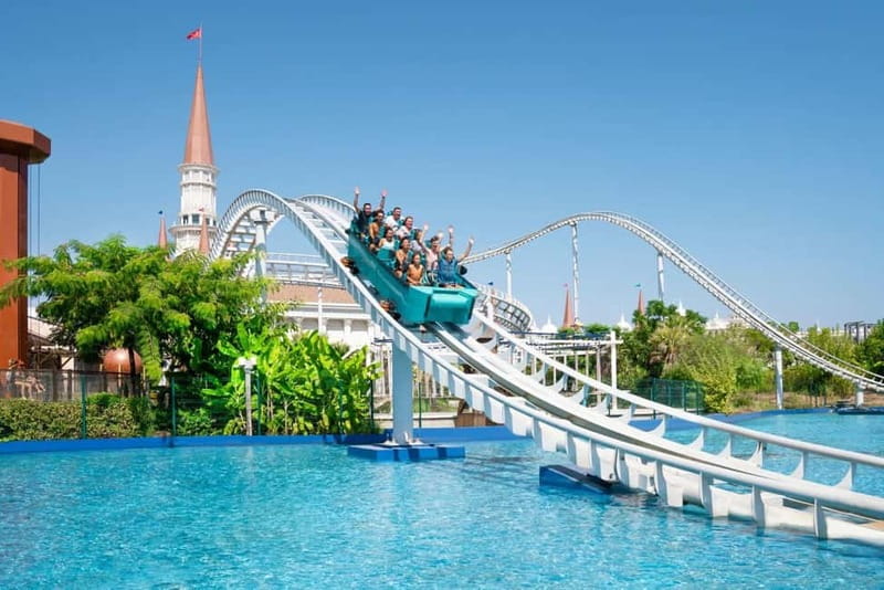 Alanya, Side To Land of Legends Theme Park Ticket & Transfer - Choosing between the big rides and the calmer water