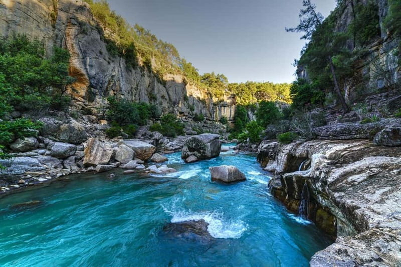 Alanya: Super Combo Quad, Buggy, Rafting & Zipline w/Lunch - Lunch, swimming, and the change into river gear