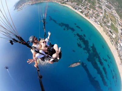 Tandem Paragliding Flight to Cleopatra Beach