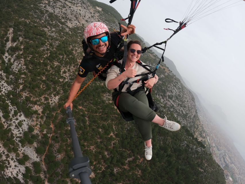 Alanya: Tandem Paragliding Over a Castle and the Sea - What the 15 to 25-minute flight feels like