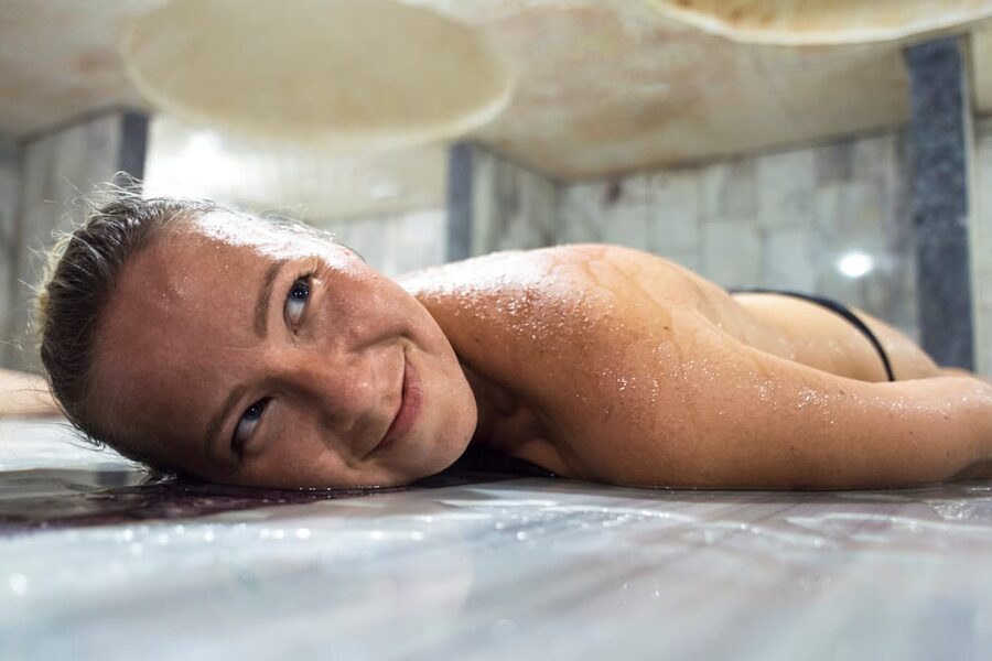 Alanya: Turkish Bath and Massage with Hotel Transfers - The Hot Marble and Steam Room Sequence