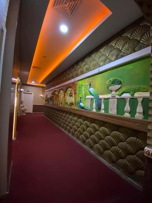 Alanya: Turkish Bath Experience with Massage and Wine Option - Clay mask, fruit and wine in the relaxation room