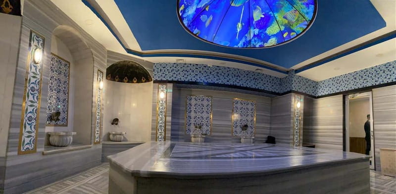 Alanya: Turkish Bath Experience with Massage and Wine Option - The hot marble scrub removes dead skin