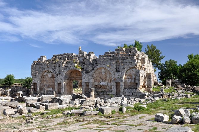 Ancient Perge, Aspendos Amphitheater and City of Side Tour - Side combines ruins, shops, and the sea