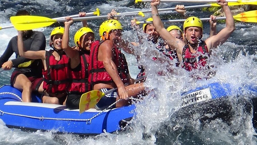 Antalya Adventure Tour: Rafting and Canyoning - The 14-kilometer rafting run