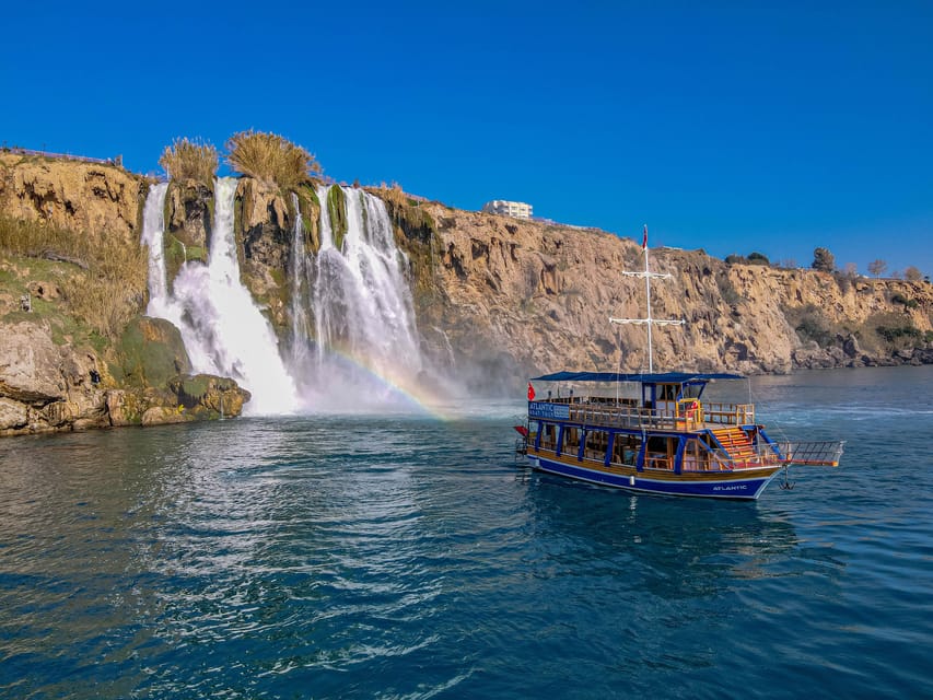 Antalya: Beach & Waterfalls Boat Trip w/ Lunch & Soft Drinks - Key points to know before you book