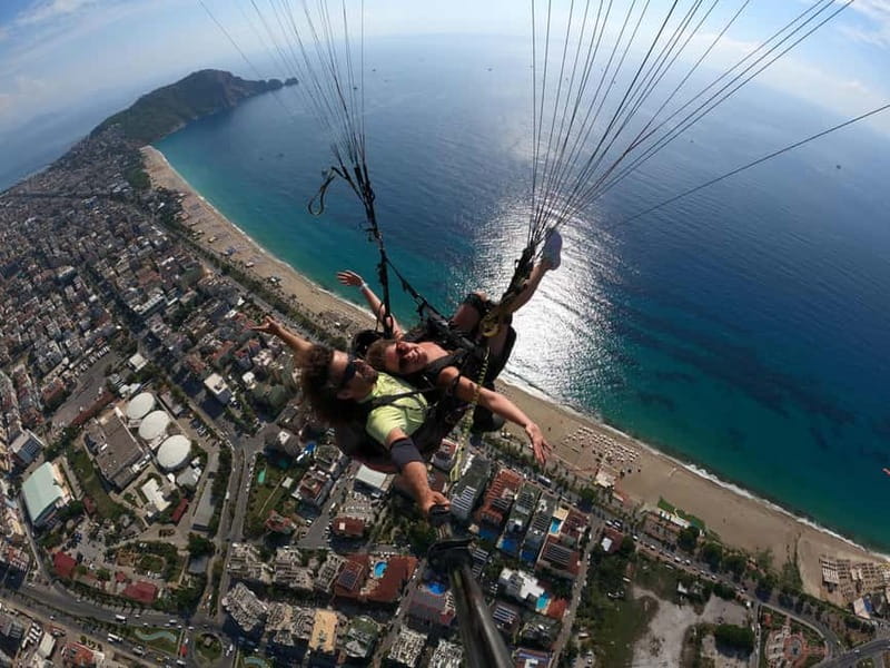 Antalya-Belek-City of Side: Tandem Paragliding With Transfer - Flying above Alanya instead of seeing it from the beach