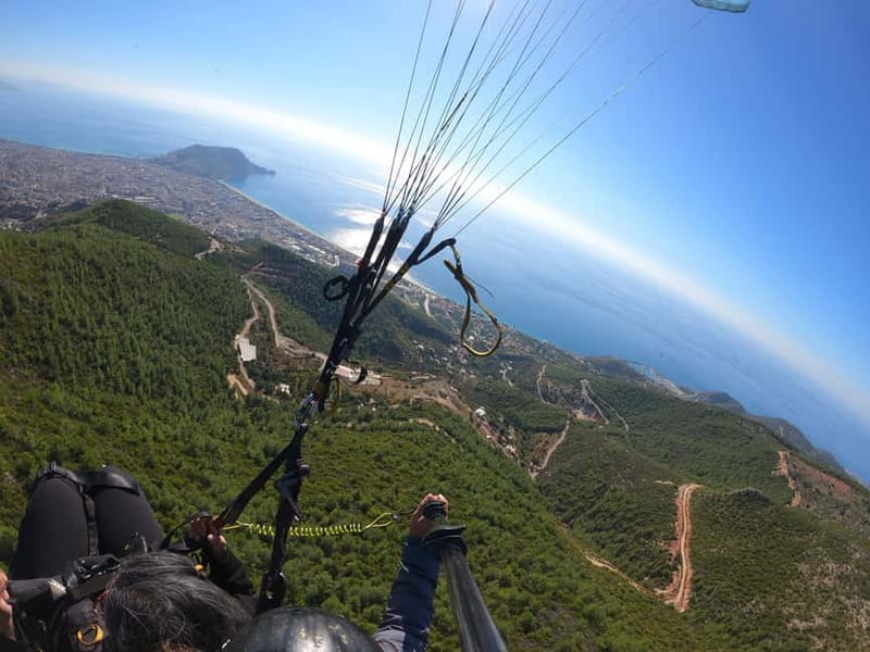 Antalya-Belek-City of Side: Tandem Paragliding With Transfer - The views from the air