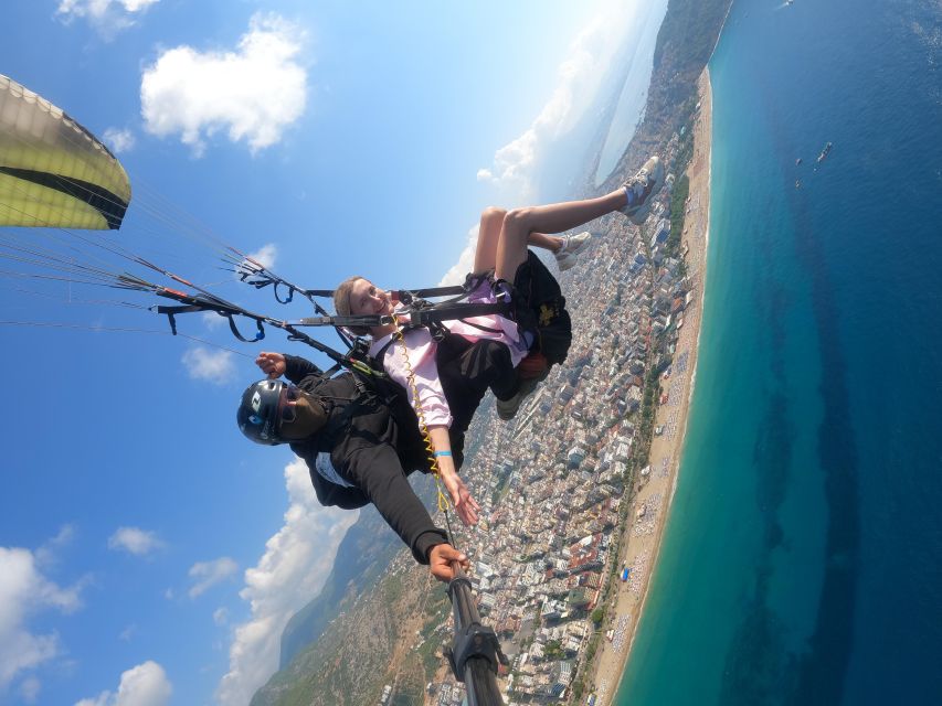 Antalya-Belek-City of Side: Tandem Paragliding With Transfer - Phones, cameras, and the €60 media package