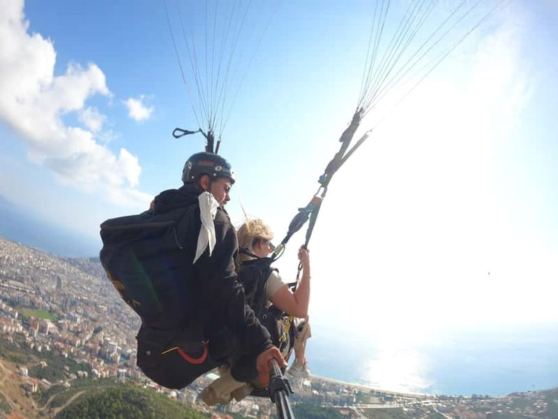 Antalya-Belek-City of Side: Tandem Paragliding With Transfer - Who will enjoy this most