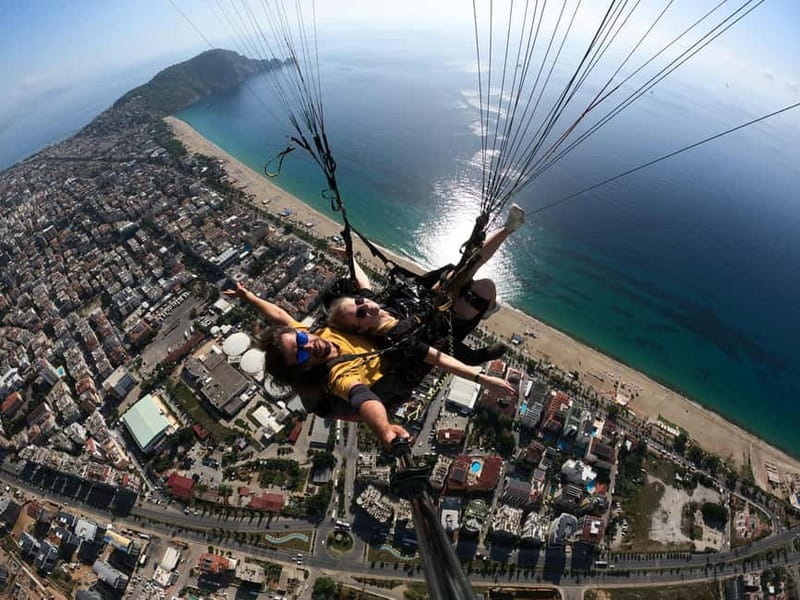 Antalya-Belek-City of Side: Tandem Paragliding With Transfer - The trip from Antalya, Belek, or Side