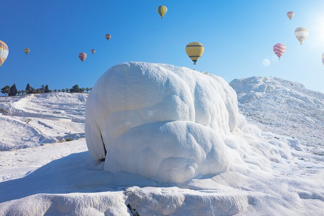 Antalya / Belek : Pamukkale Day Trip w/ Optional Hot Air Balloon - Entering the Cotton Castle and Hierapolis