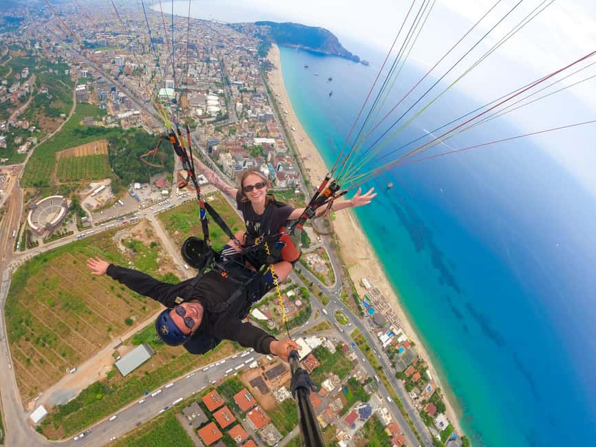 Antalya/Belek: Paragliding in Alanya with Optional Transfer - Key points to know before you book