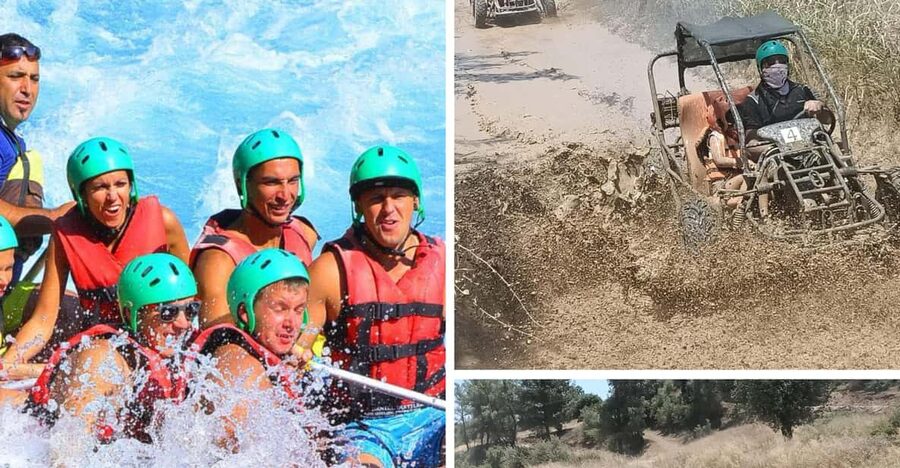Antalya: Buggy or Quad and Rafting Tour with Lunch - What the $26 price really covers