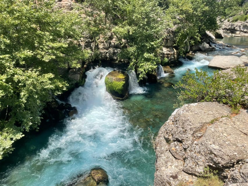 Antalya: Canyoning, Rafting, Quad, Jeep & Zipline with Lunch - The Eurymedon Bridge and the 700-meter walking choice